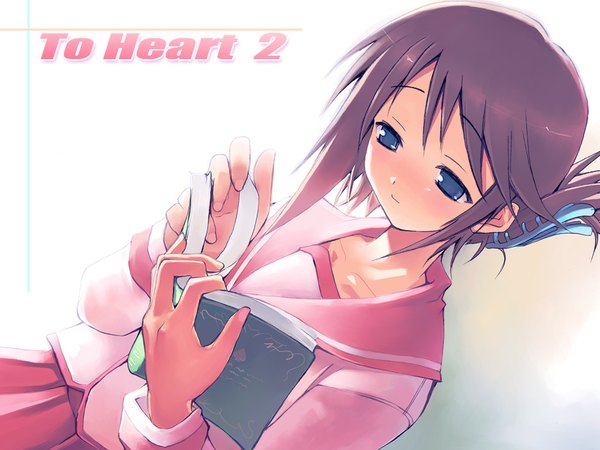 Anime picture 1024x768 with to heart 2 leaf (studio) komaki manaka tagme