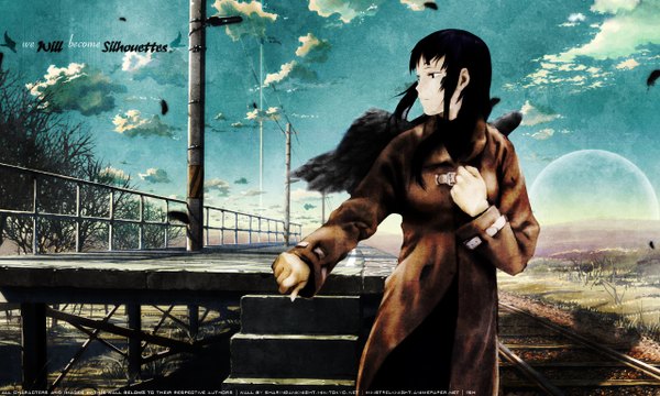 Anime picture 1280x768 with haibane renmei reki (haibane) wide image scenic girl tagme