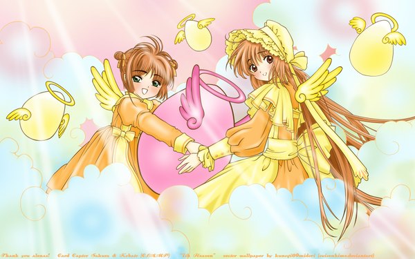 Anime picture 1920x1200 with card captor sakura kobato clamp highres wide image
