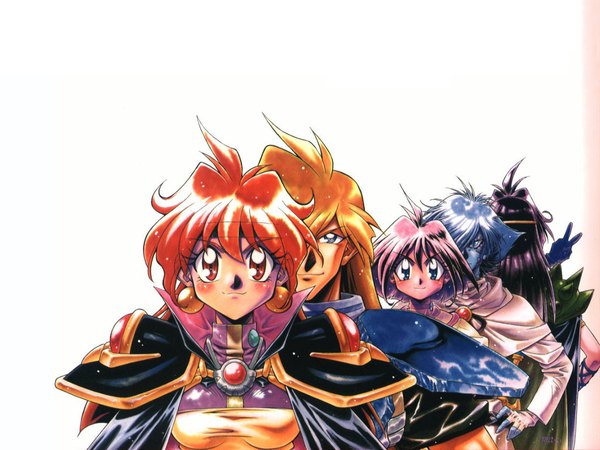 Anime picture 1280x960 with slayers j.c. staff lina inverse gourry gabriev zelgadiss graywords amelia wil tesla seyruun naga the serpent