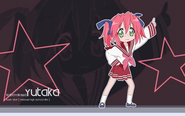 Anime picture 1920x1200 with lucky star kyoto animation kobayakawa yutaka highres wide image girl