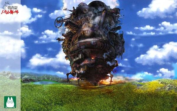 Anime picture 1920x1200 with howl's moving castle studio ghibli highres wide image