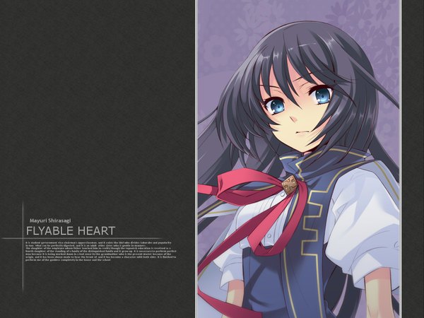 Anime picture 1600x1200 with flyable heart shirasagi mayuri tagme