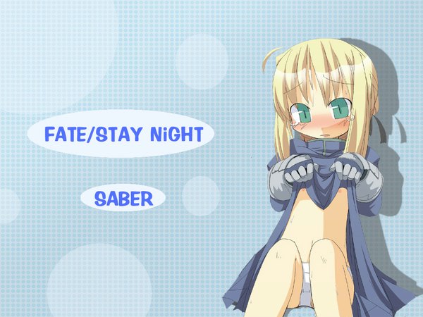 Anime picture 1024x768 with fate (series) fate/stay night studio deen type-moon artoria pendragon (all) saber light erotic