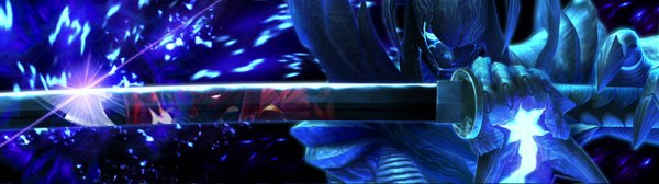 Anime picture 2560x720 with devil may cry highres wide image fingernails sunlight reflection long fingernails 3d long image weapon sword helmet