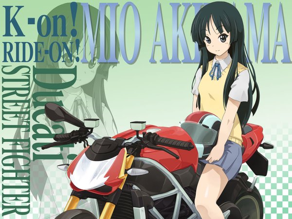 Anime picture 1280x960 with k-on! kyoto animation akiyama mio tagme