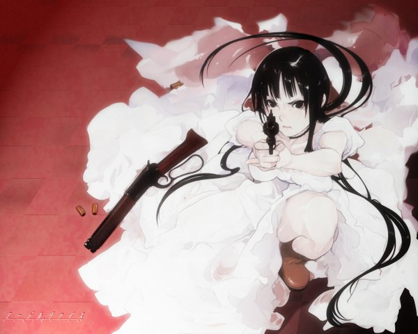 Anime picture 1280x1024 with edelweiss (inspire) gun tagme