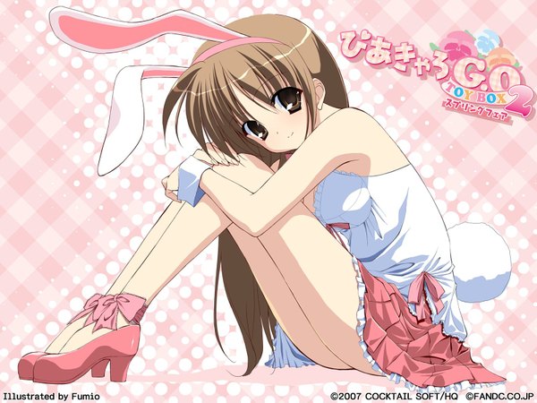 Anime picture 1600x1200 with pia carrot fumio (ura fmo) animal ears bunny girl girl