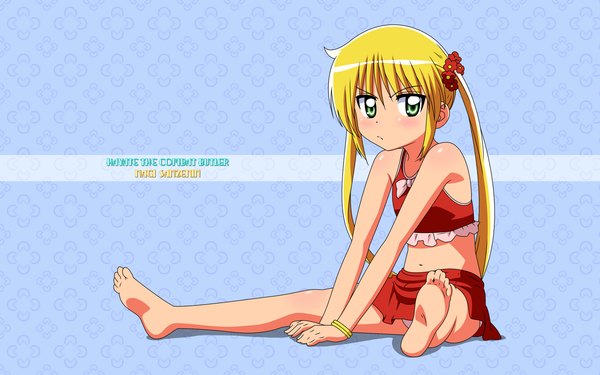 Anime picture 1920x1200 with hayate no gotoku! sanzenin nagi highres wide image swimsuit