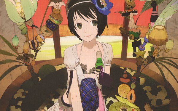 Anime picture 1440x900 with himawari okama wide image comickers