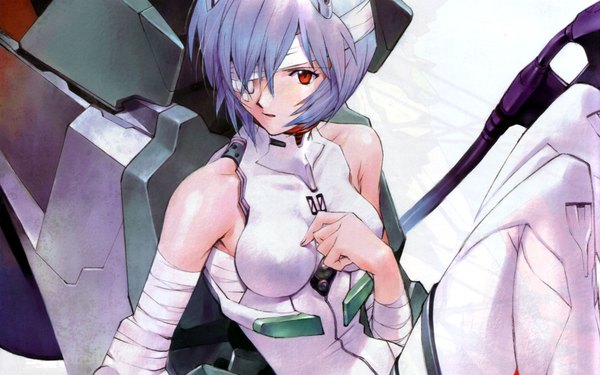 Anime picture 1920x1200 with neon genesis evangelion gainax ayanami rei highres wide image