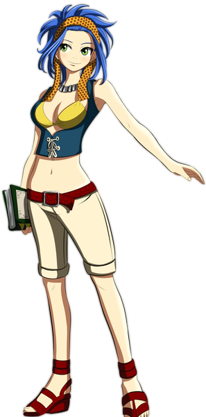 Anime picture 2389x4823 with fairy tail levy mcgarden rocky-ace single tall image blush highres short hair smile green eyes blue hair midriff coloring transparent background girl navel shorts belt book (books)
