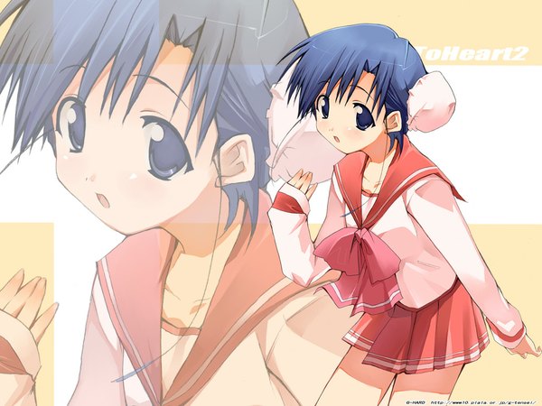 Anime picture 1024x768 with to heart 2 leaf (studio) himeyuri sango tagme