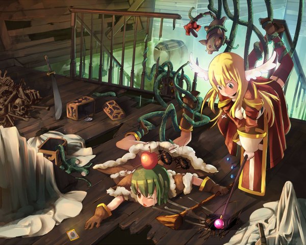 Anime picture 1280x1024 with ragnarok online high priest high wizard tagme