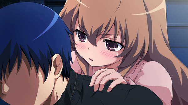 Anime picture 1280x716 with toradora j.c. staff wide image tagme