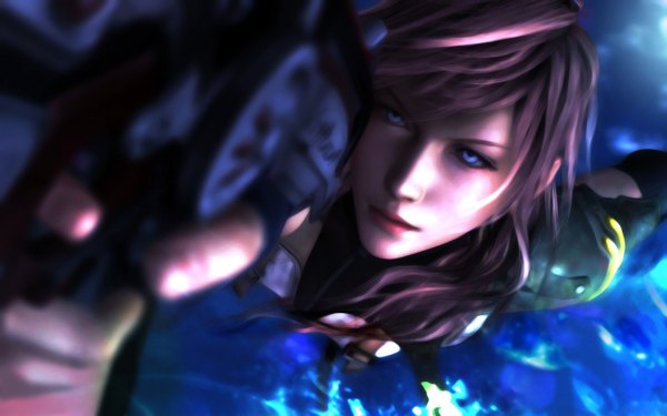 Anime picture 1280x800 with final fantasy final fantasy xiii square enix lightning farron wide image realistic