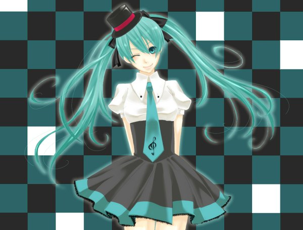Anime picture 1500x1140 with vocaloid hatsune miku girl tagme