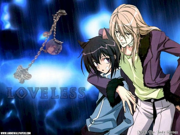 Anime picture 1024x768 with loveless j.c. staff aoyagi ritsuka agatsuma soubi shounen ai cat boy