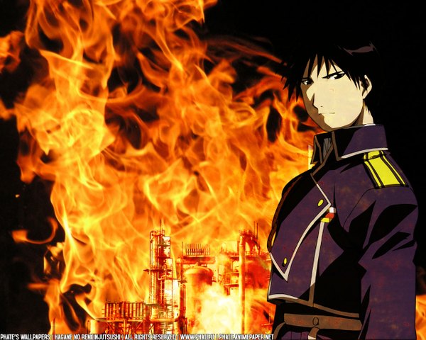 Anime picture 1280x1024 with fullmetal alchemist studio bones roy mustang tagme