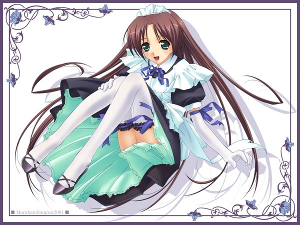 Anime picture 1600x1200 with murakami suigun maid tagme