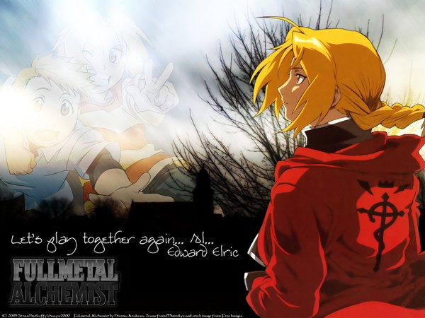 Anime picture 1600x1200 with fullmetal alchemist studio bones edward elric tagme