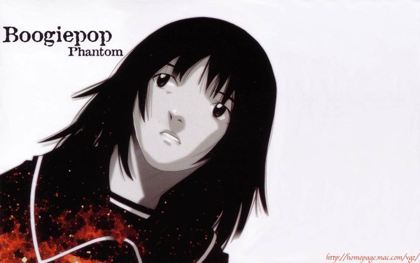 Anime picture 1920x1200 with boogiepop phantom madhouse miyashita touka highres black hair wide image girl