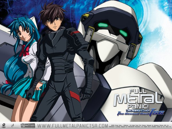 Anime picture 1600x1200 with full metal panic! gonzo arbalest tagme