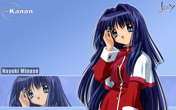 Anime picture 1920x1200 with kanon key (studio) minase nayuki highres wide image girl