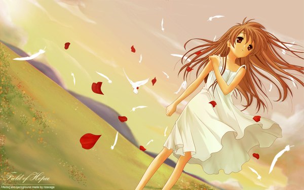 Anime picture 1920x1200 with clannad key (studio) girl from the illusionary world highres wide image