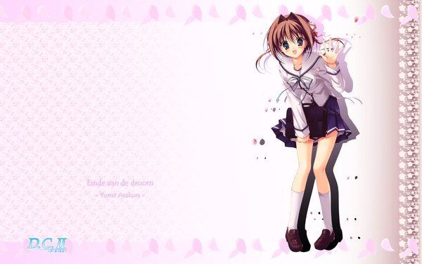 Anime picture 1680x1050 with da capo da capo ii asakura yume wide image tagme