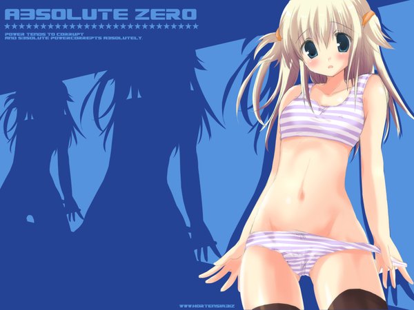 Anime picture 1600x1200 with light erotic underwear only underwear tagme