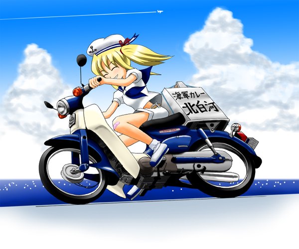Anime picture 1500x1251 with touhou kitashirakawa chiyuri sky bandaid on leg bandaid on knee girl bandaid