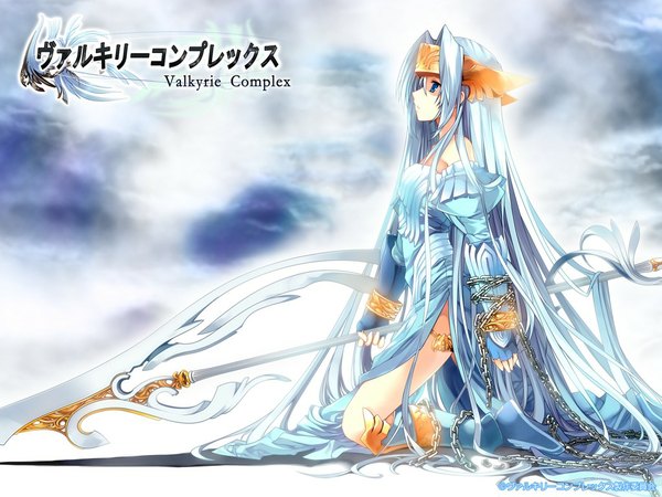 Anime picture 1024x768 with valkyrie complex wallpaper tagme akisoba kyrie rason