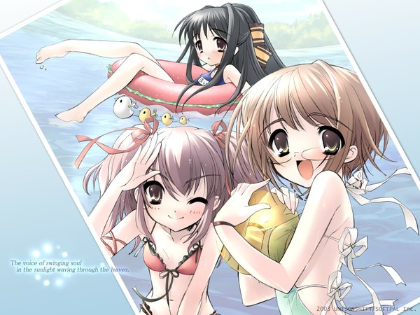 Anime picture 1600x1200 with komorebi ni yureru tamashii no koe