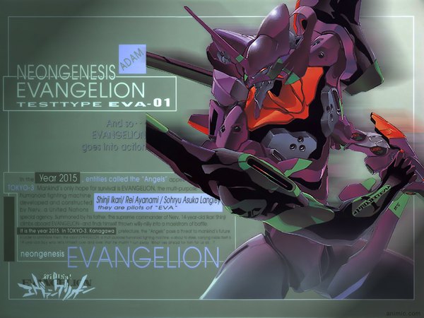 Anime picture 1024x768 with neon genesis evangelion gainax eva 01 tagme