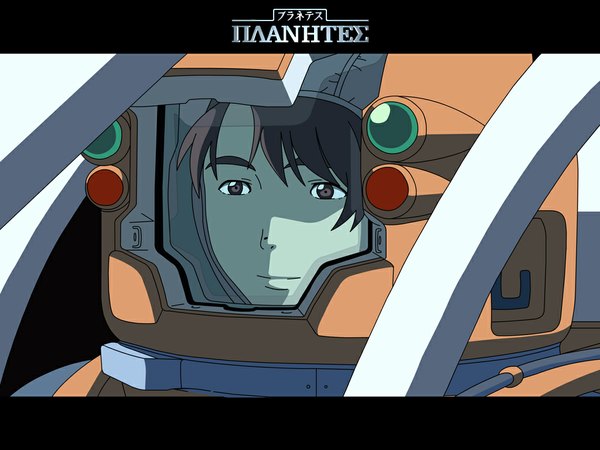 Anime picture 1024x768 with planetes tanabe ai wallpaper spacesuit tagme