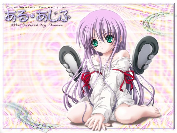 Anime picture 1024x768 with demonbane al azif light erotic tagme