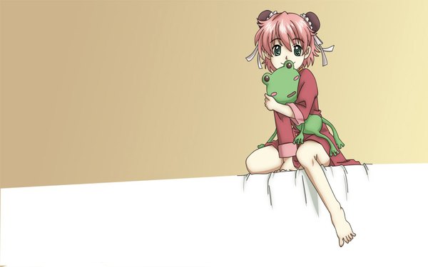 Anime picture 1680x1050 with read or die j.c. staff anita king wide image frog