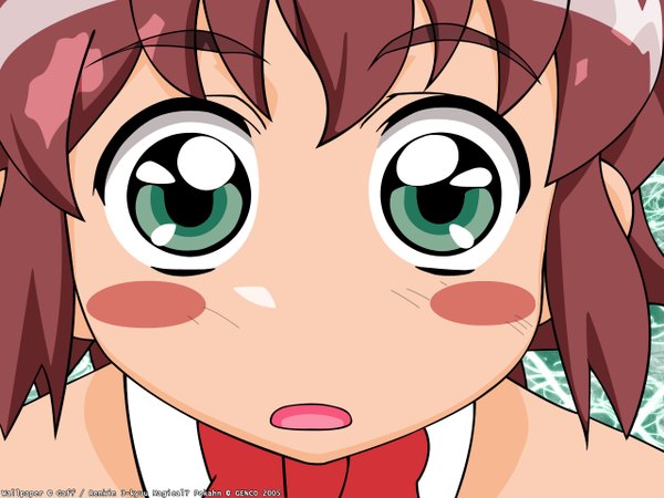 Anime picture 1280x960 with renkin san-kyuu magical pokaan uma close-up