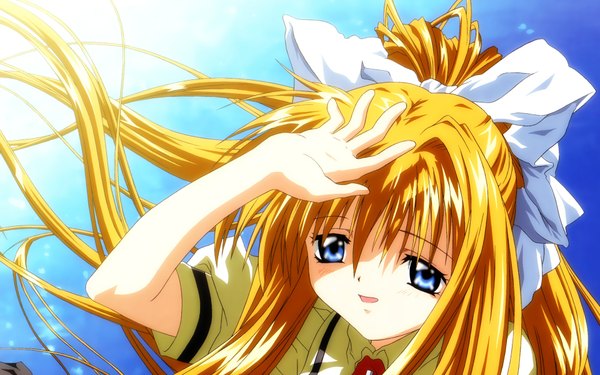 Anime picture 1920x1200 with air key (studio) kamio misuzu highres wide image visualart girl