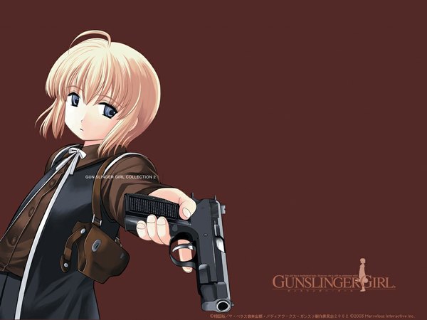 Anime picture 1024x768 with gunslinger girl madhouse rico tagme
