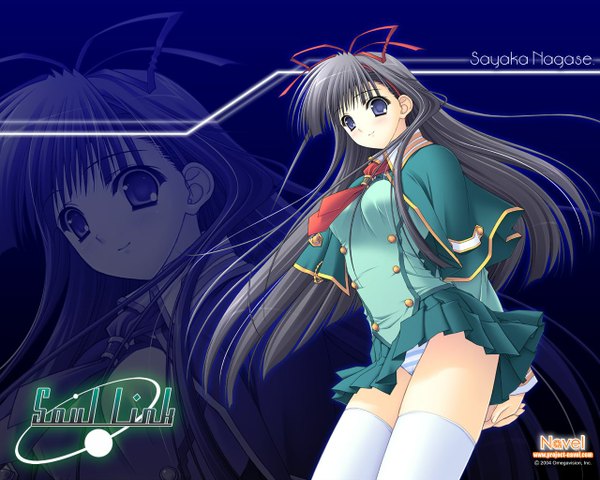 Anime picture 1280x1024 with soul link nagase sayaka light erotic underwear panties