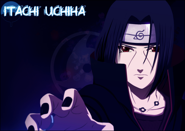 Anime picture 1071x759 with naruto studio pierrot naruto (series) uchiha itachi exdarkstyle single looking at viewer short hair black hair red eyes nail polish inscription coloring black background portrait face akatsuki sharingan boy cloak