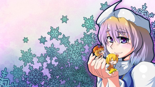 Anime picture 1920x1080 with touhou letty whiterock highres wide image girl