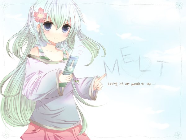 Anime picture 1120x840 with vocaloid hatsune miku girl tagme