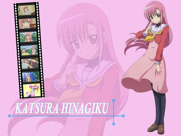Anime picture 1600x1200 with hayate no gotoku! katsura hinagiku serafuku loafers tagme