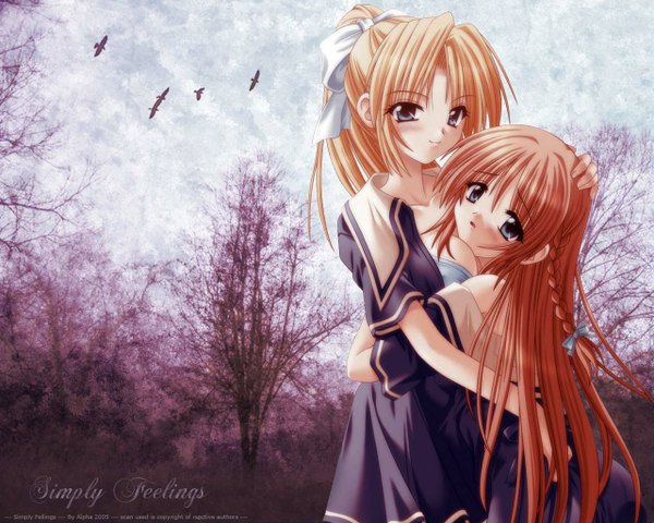 Anime picture 1280x1024 with long hair tagme