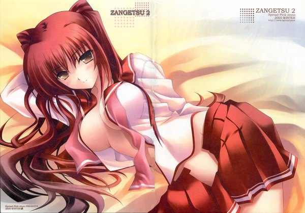 Anime picture 2106x1469 with to heart 2 leaf (studio) kousaka tamaki highres light erotic tagme