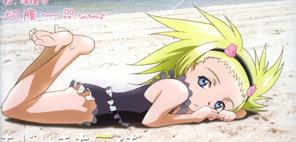 Anime picture 4787x2303 with mai hime sunrise (studio) alyssa searrs highres wide image swimsuit
