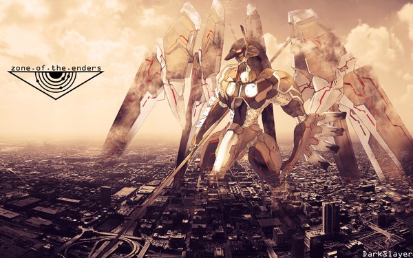 Anime picture 1920x1200 with zone of the enders egyptian mythology anubis highres wide image